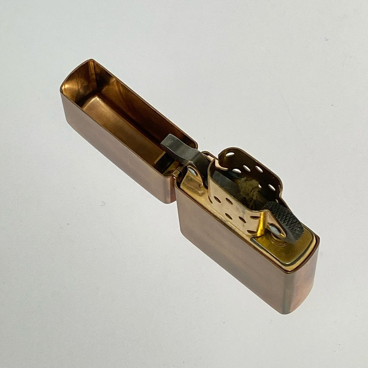 ライター ZIPPO 08年製 COPPER ブラウン
