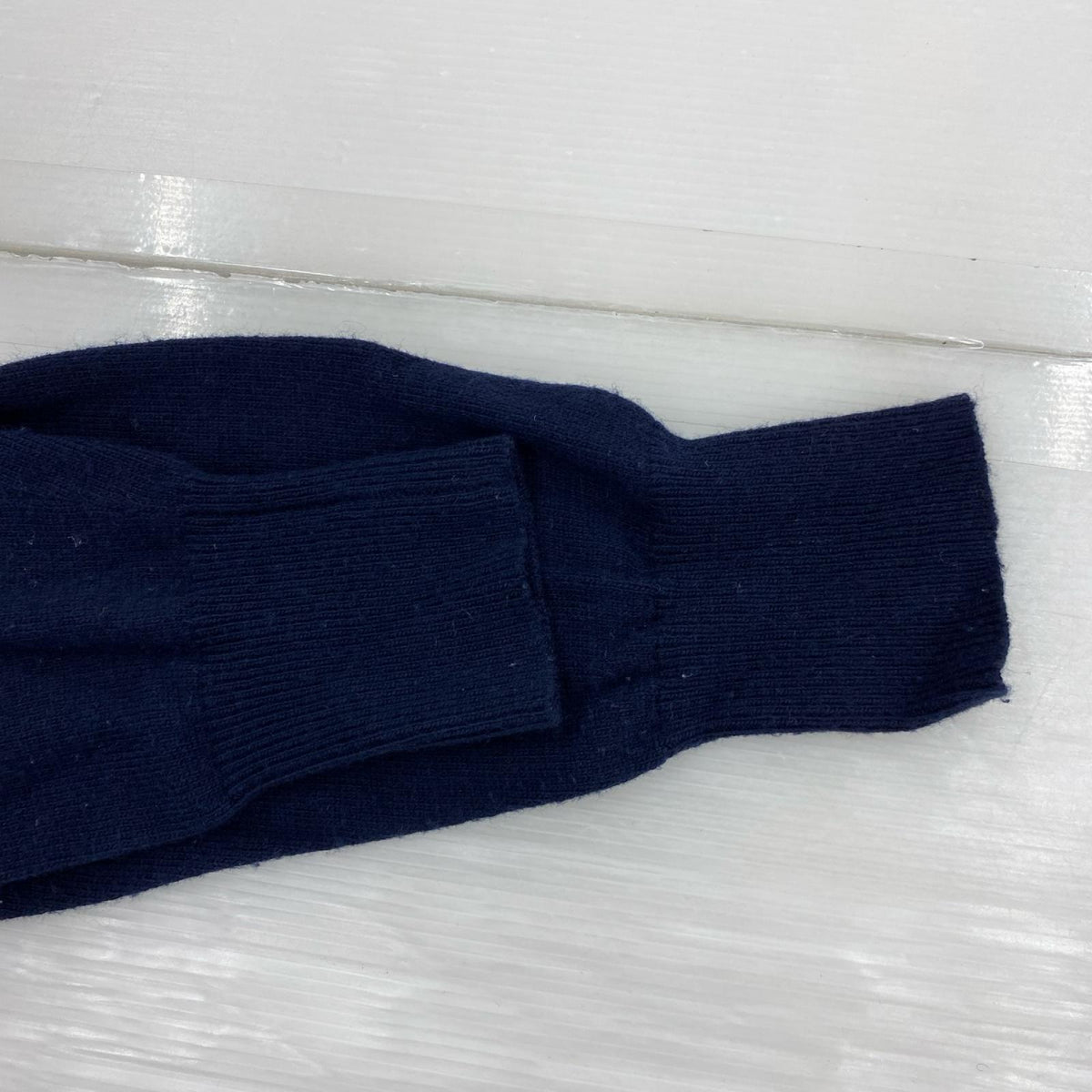ダウンジャケット 12G down zip high neck L NVY ネイビー