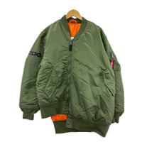 ジャケット ×CDG ｱｼﾝﾒﾄﾘｰ MA-1 ｼﾞｬｹｯﾄ ｶｰｷ (XL) カーキ