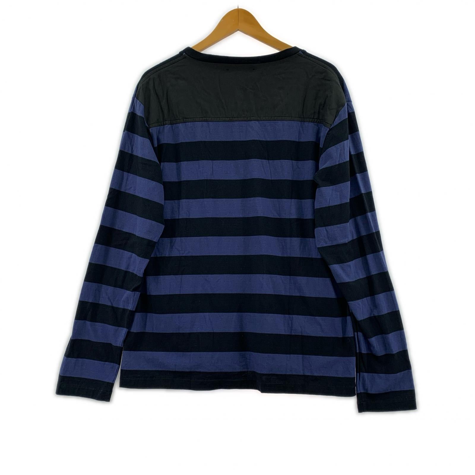 長袖Ｔシャツ ボーダー切替 (2) 2
