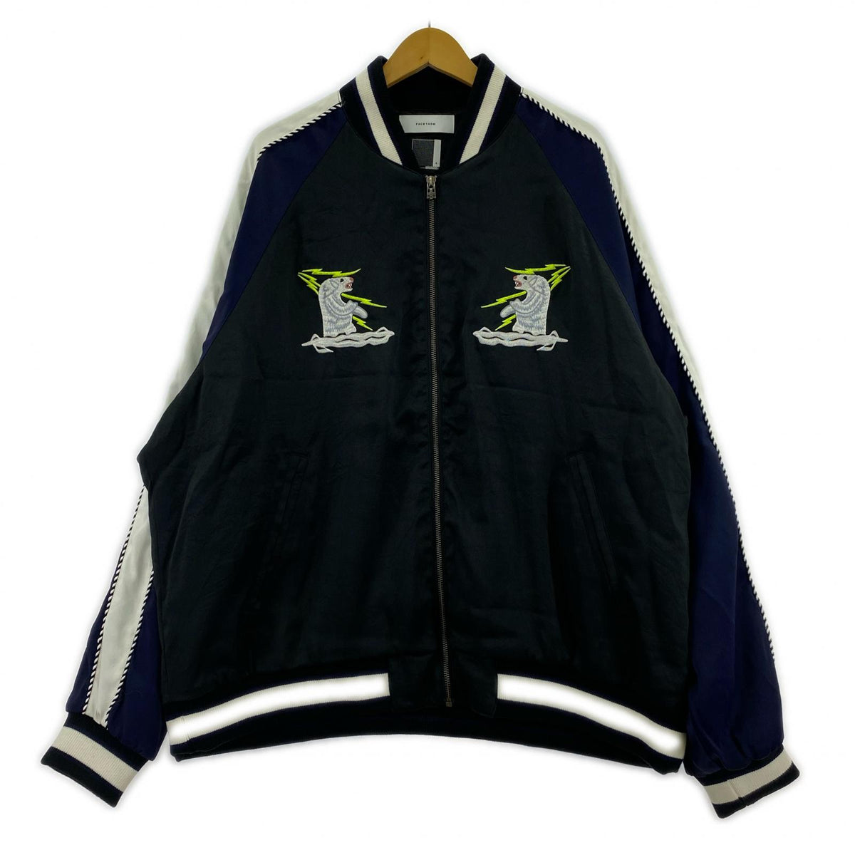 ジャケット SOUVENIR JACKET 黒/紺 4 KR-JK-M09 4