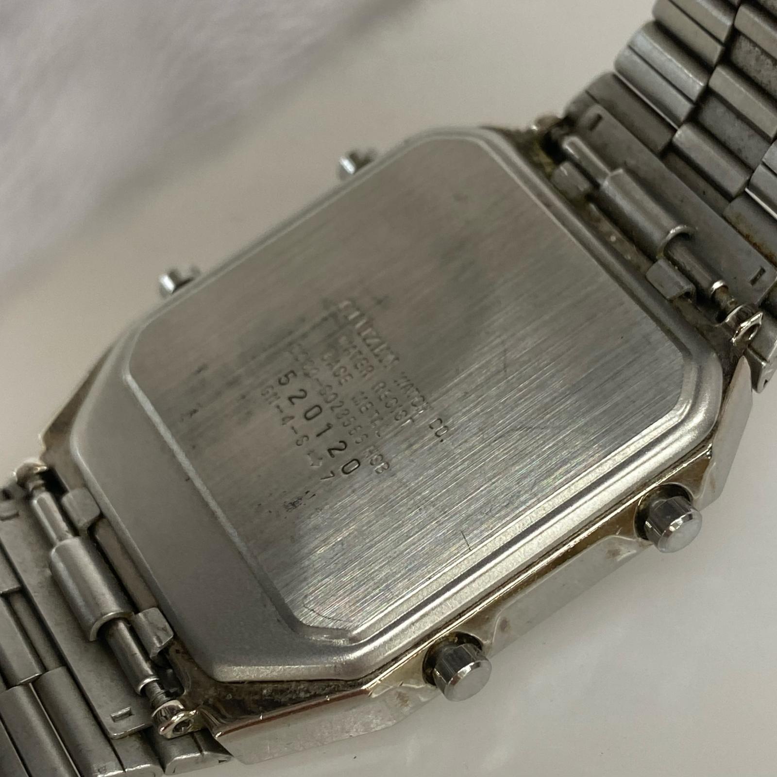 腕時計 CITIZEN メンズ時計 ANA-DIGI TEMP