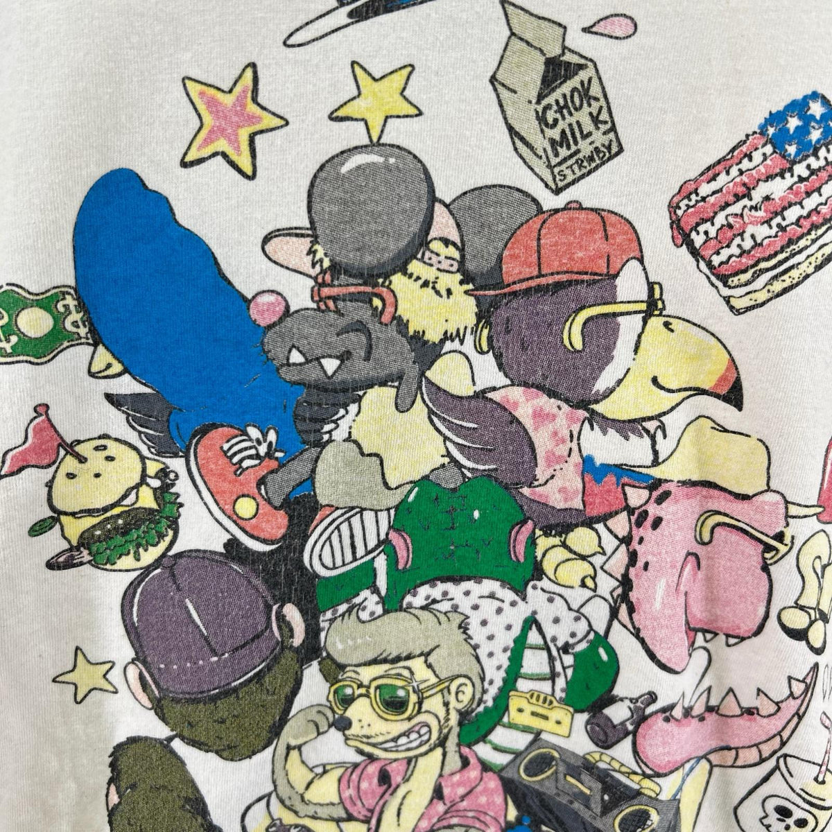 長袖Ｔシャツ 90s/JOHN GALT /CHILL Tee/WHT ベージュ