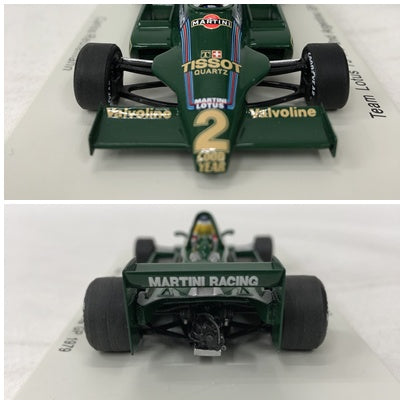 spark TEAM LOTUS 79 2nd ARGENTINA GP '79 スケールカー