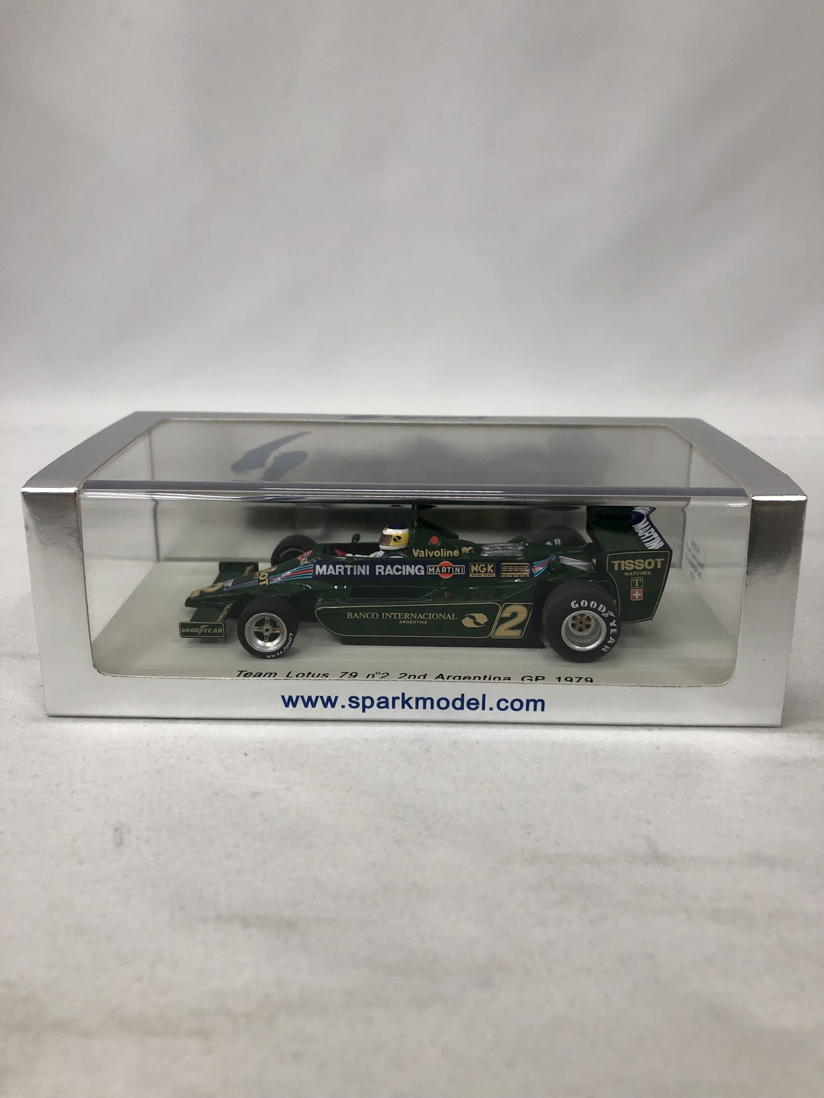 spark TEAM LOTUS 79 2nd ARGENTINA GP '79 スケールカー