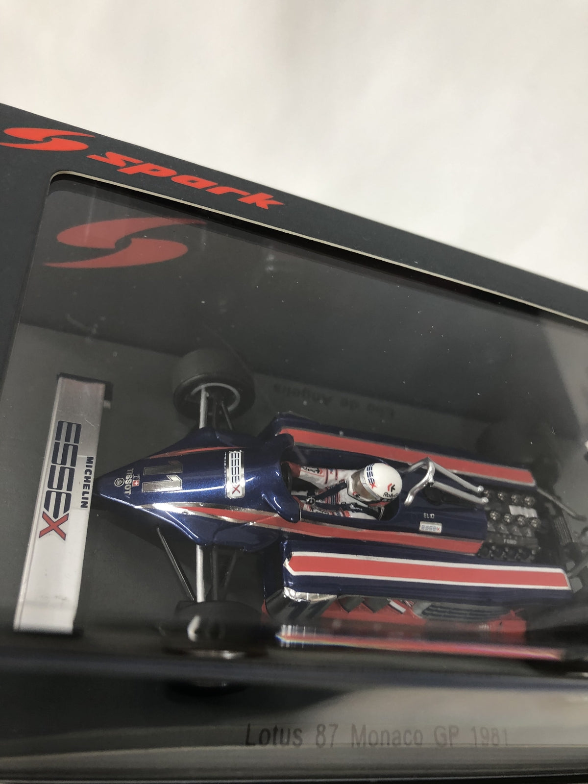 spark Lotus 87 Monaco GP 1981 スケールカー