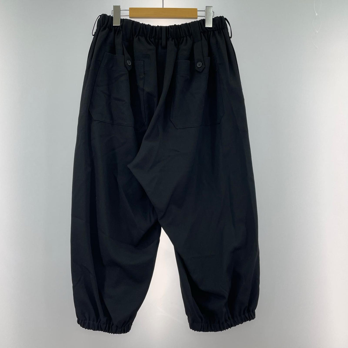 パンツ WOOL GABARDINE PANTS 2 ブラック