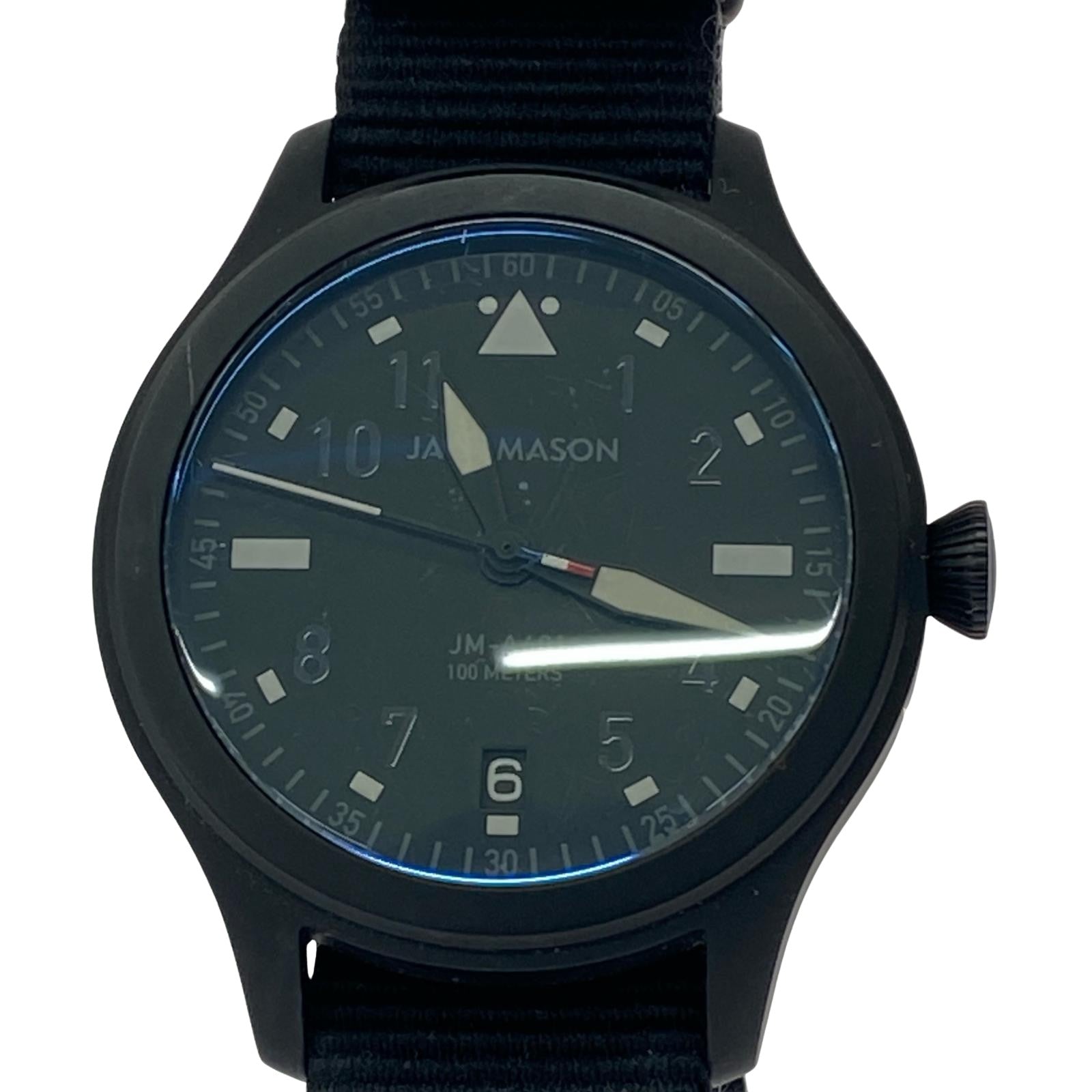 腕時計 JACK MASON JM-A401 BLACKOUT MODEL 日本限定 ブラック