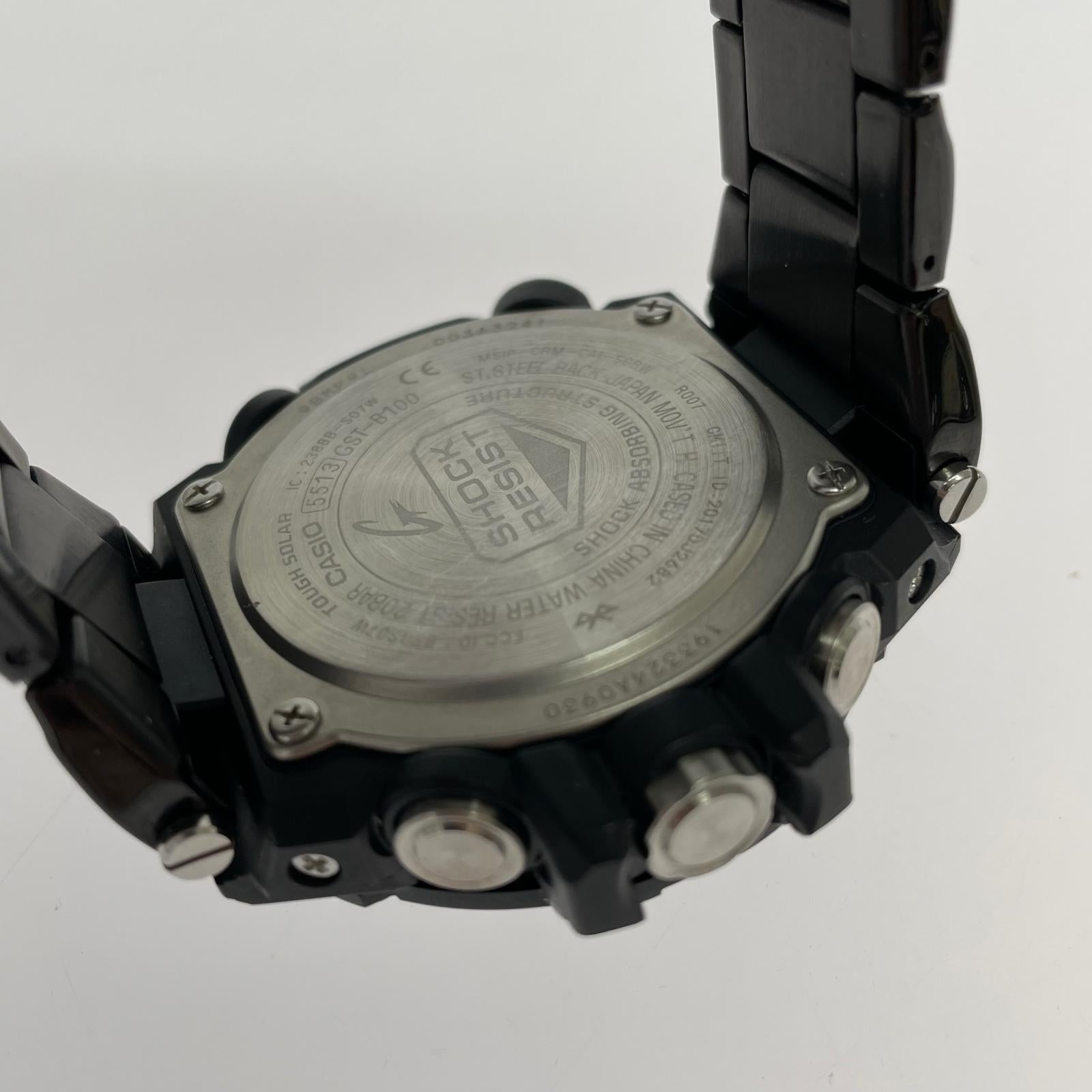 腕時計 G-STEEL GST-B100 ブラック