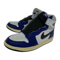 スニーカー AJ1 High OG Rare Deep Royal Blue 27.5cm 27.5cm (US9 1/2 UK9 EU45) ホワイト