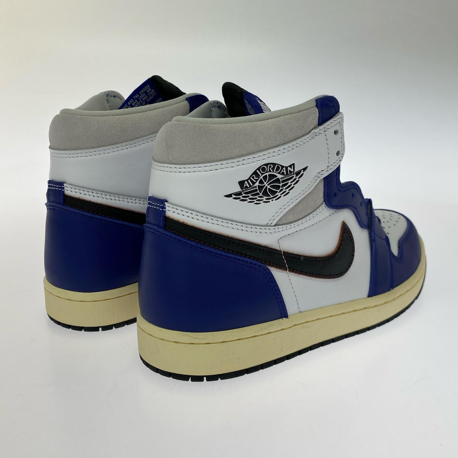スニーカー AJ1 High OG Rare Deep Royal Blue 27.5cm 27.5cm (US9 1/2 UK9 EU45) ホワイト