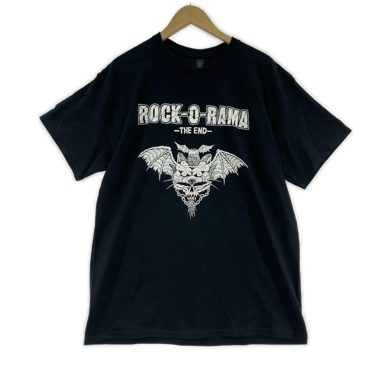 半袖Ｔシャツ FACT ROCK-O-RAMA-THE END TEE (L) 黒 L ブラック