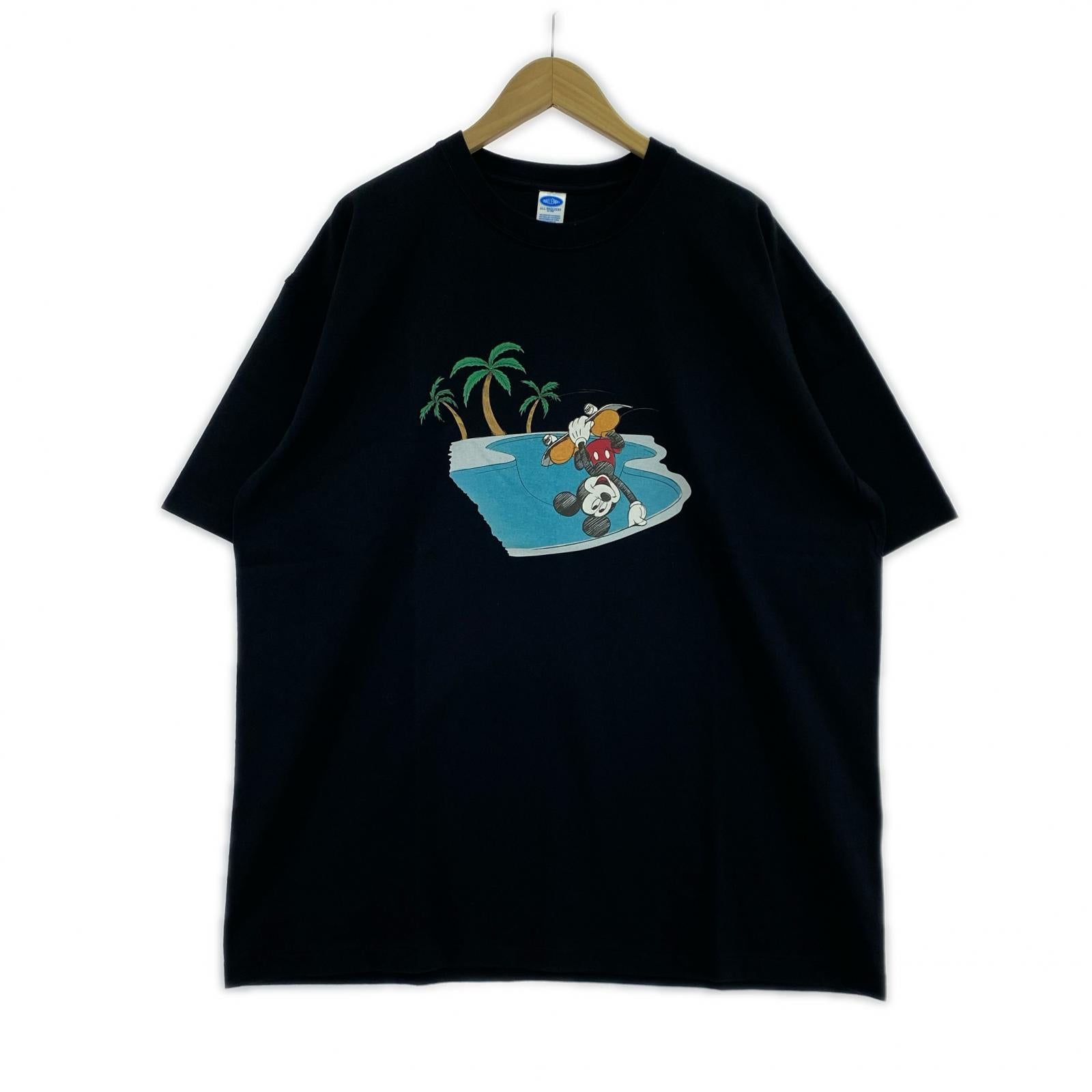 半袖Ｔシャツ CHALLENGER×Disney 25SS MICKEY MOUSE HAND PLANT TEE XL ブラック