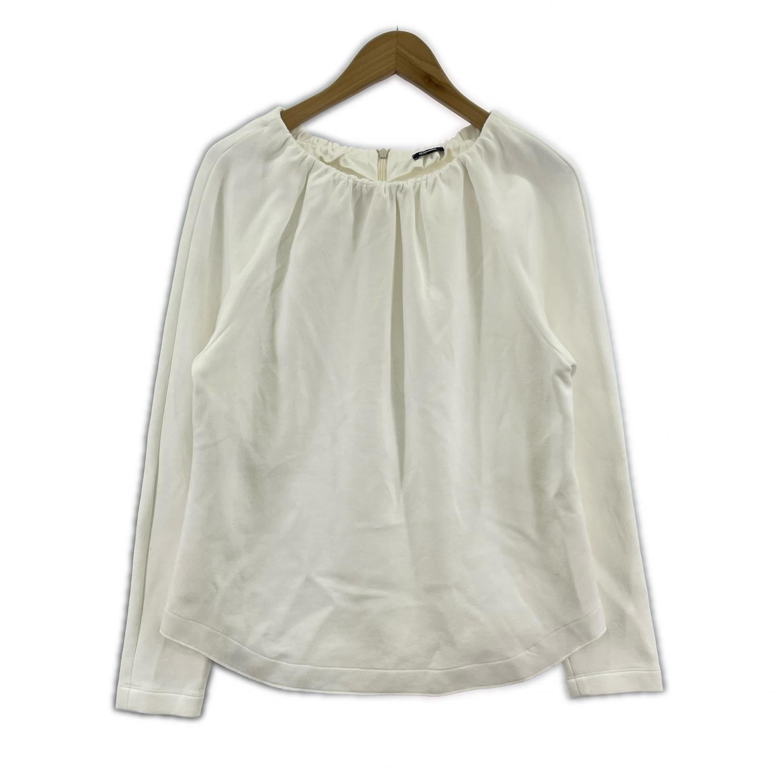 その他トップス JIL SANDER NAVY ポンチプルオーバー 白 (L) L ホワイト