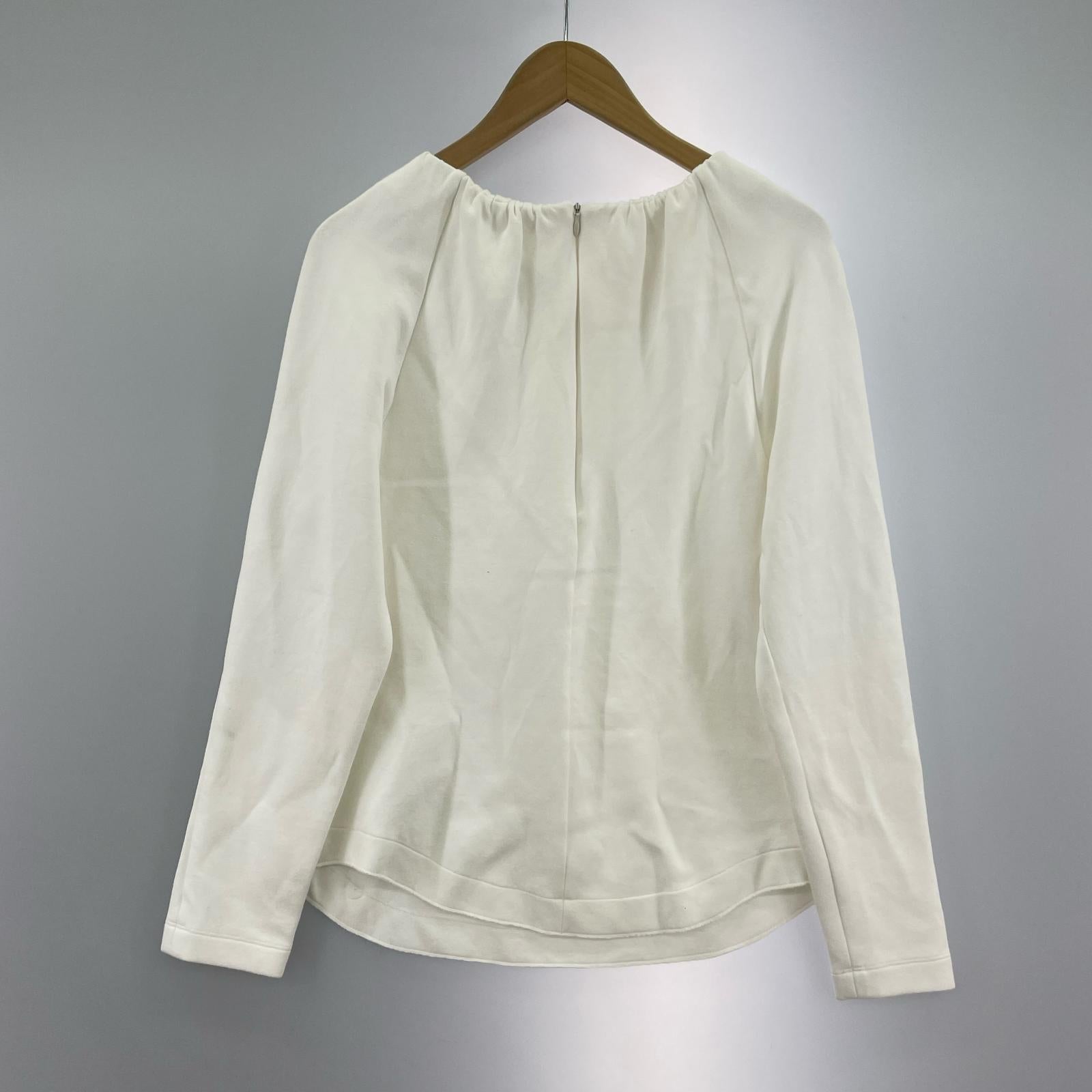 その他トップス JIL SANDER NAVY ポンチプルオーバー 白 (L) L ホワイト