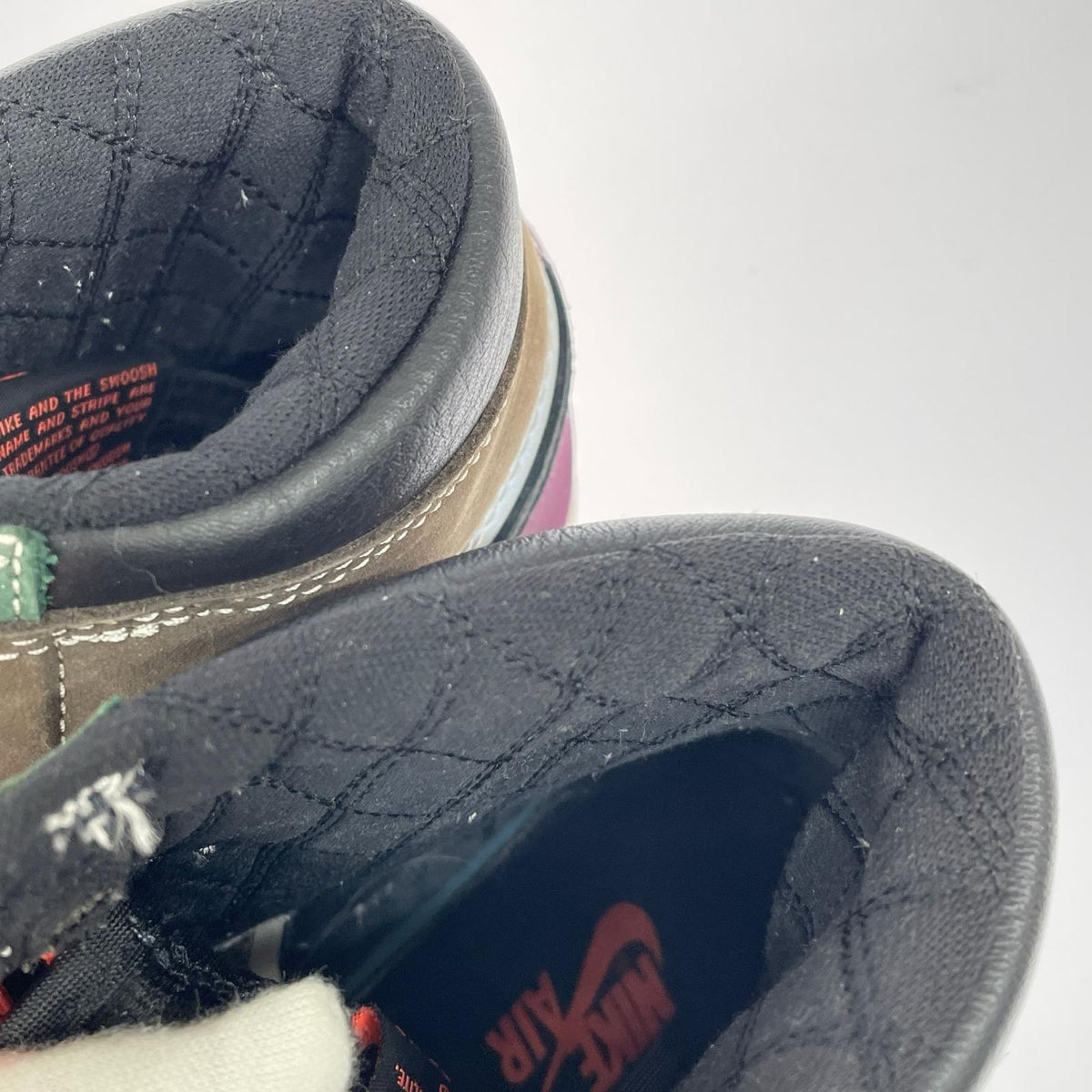 スニーカー AIR JORDAN 1 RETRO HIGH OG/25.0cm 25cm (US7 UK6 1/2 EU40) ブラウン
