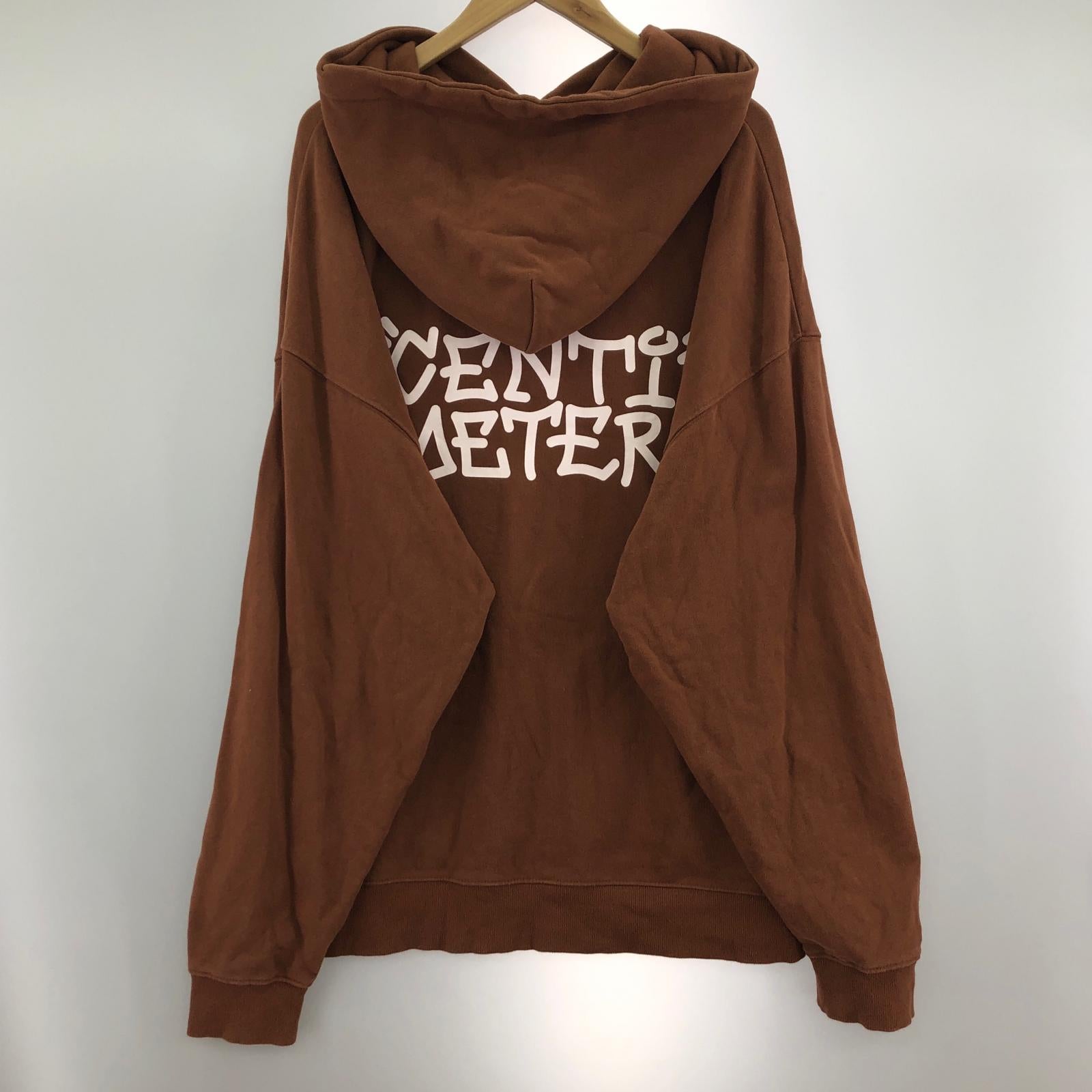 パーカー centimeter ワンポイントパーカー BRW ブラウン