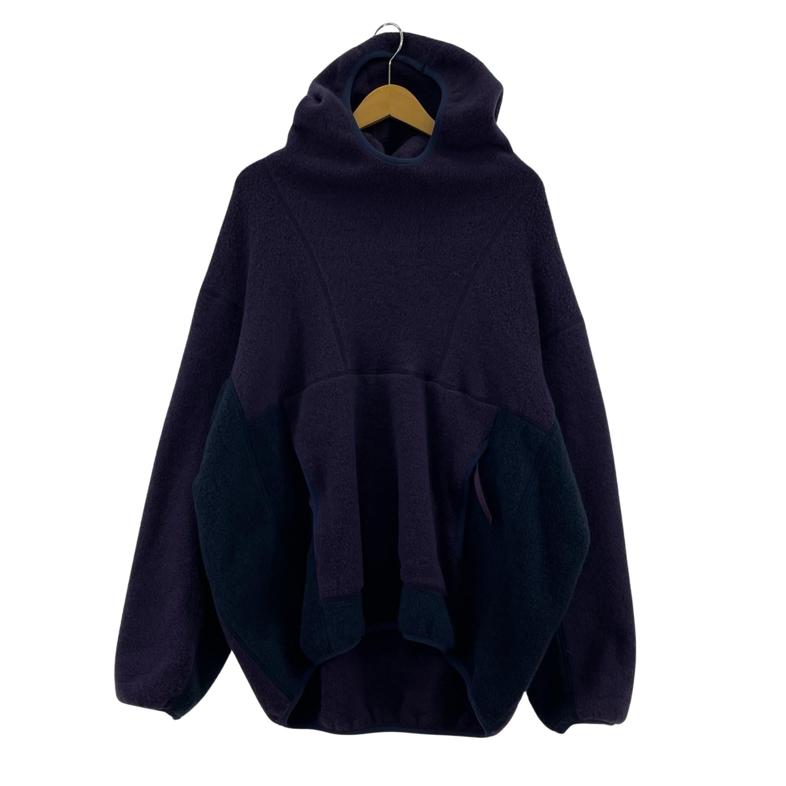 パーカー 23AW ウールフリースフーディー　紫　1