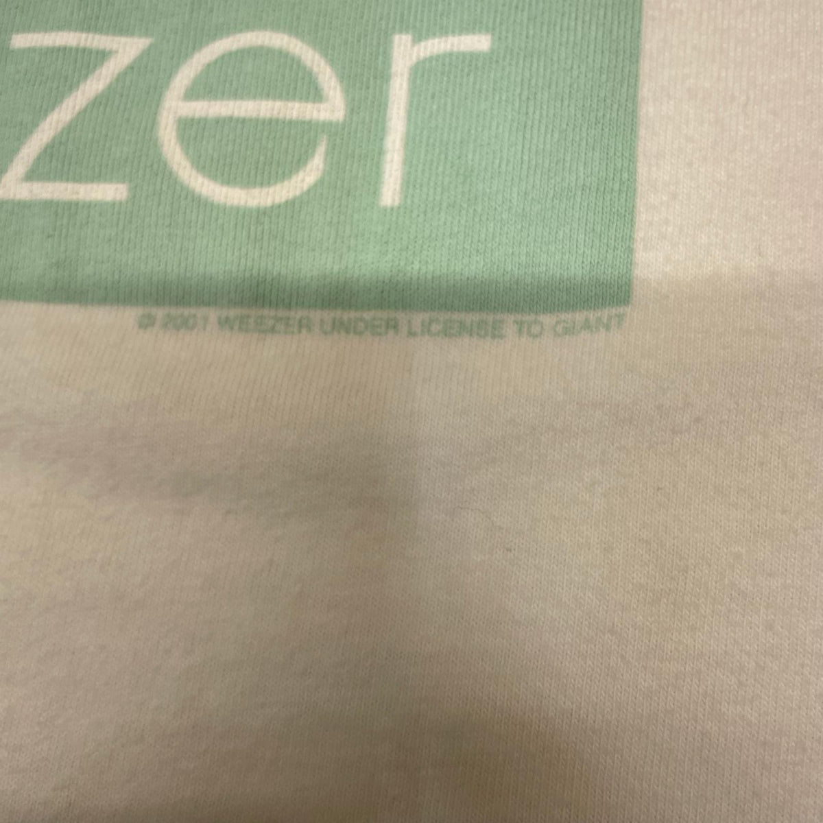 半袖Ｔシャツ 00s Weezer Adrian Tomine バンドTシャツ2001年 M＆Oﾀｸﾞ L