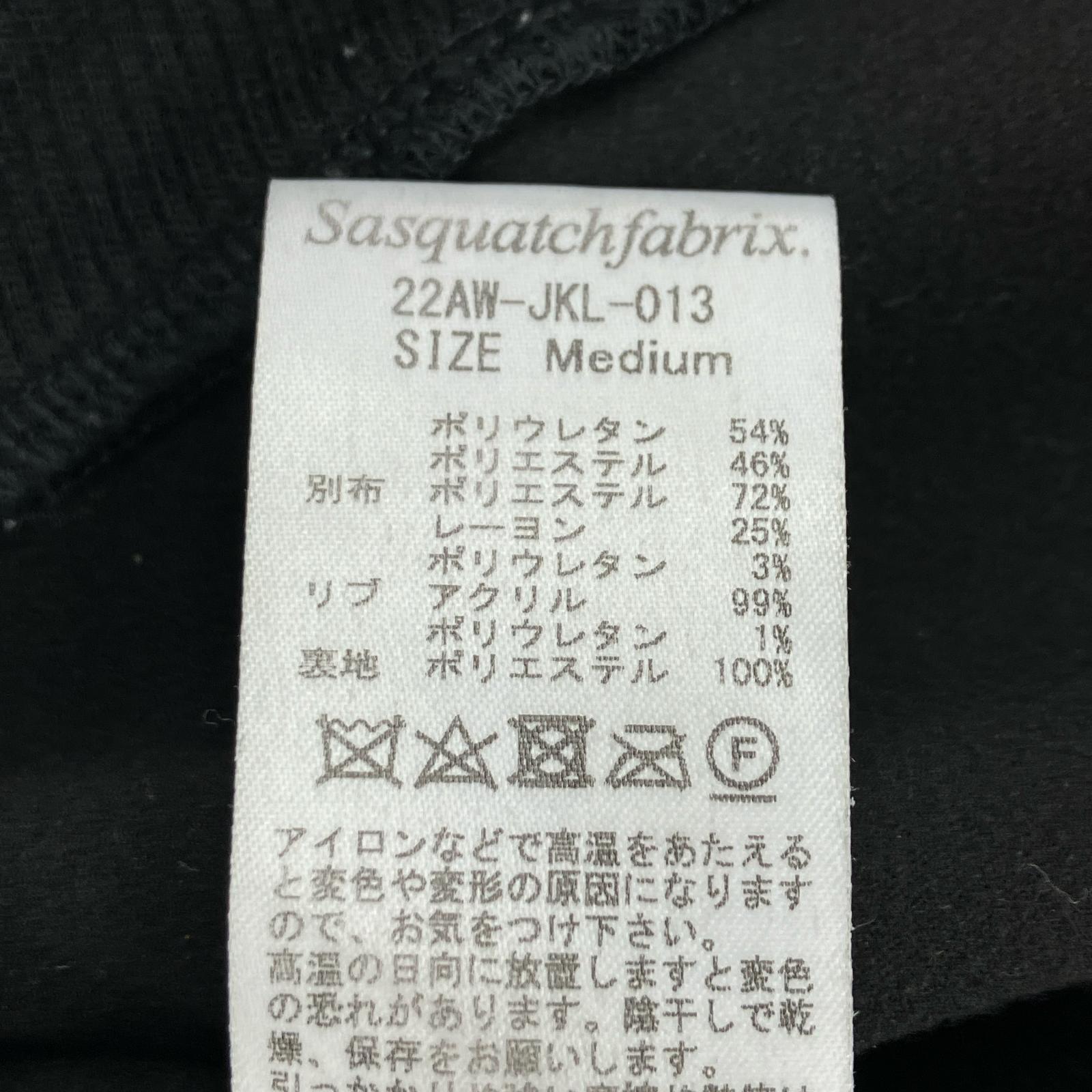 ジャケット SYNTHETIC LEATHER TRACK JACKET (M) M ブラック