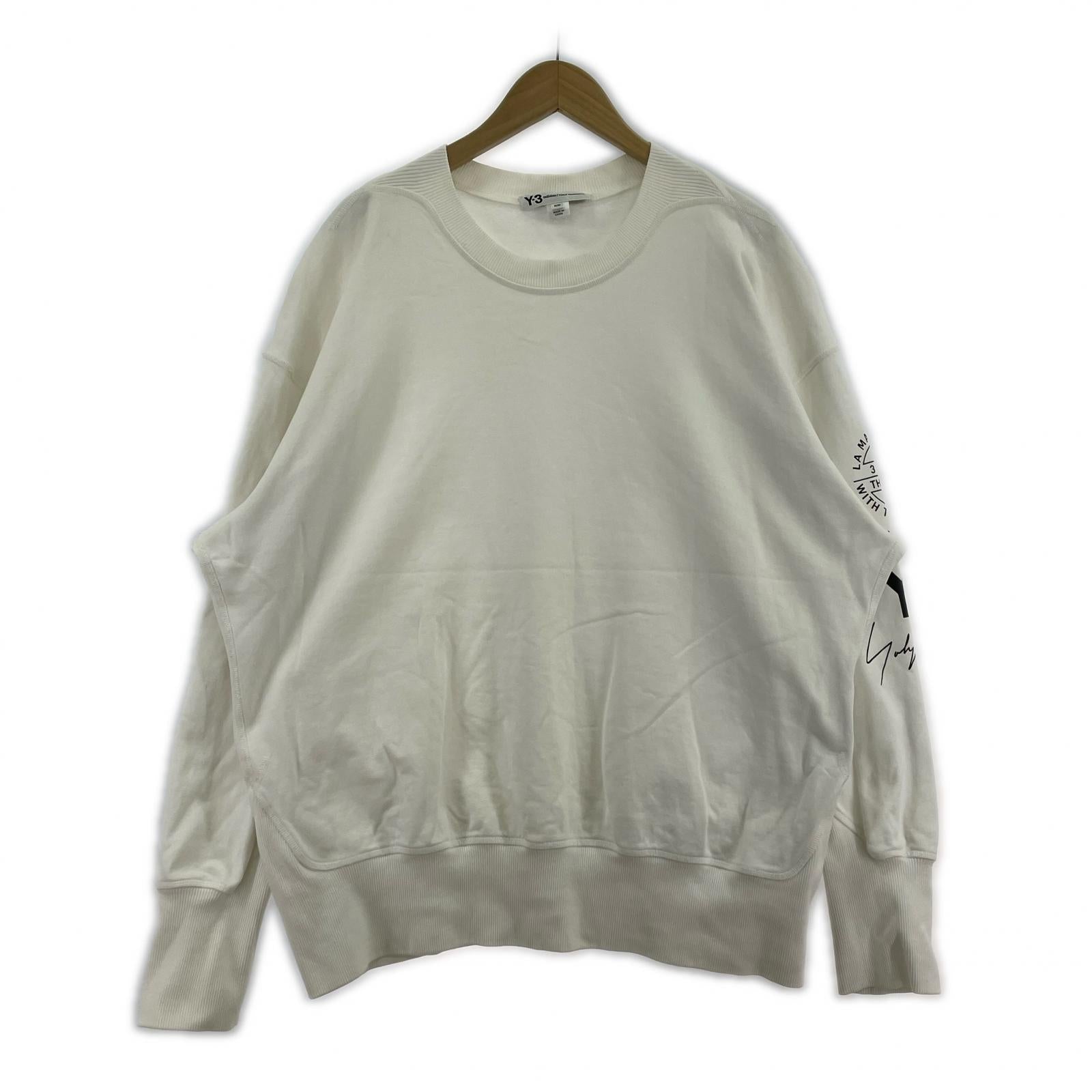 スウェット GRAPHIC CREW NECK SWEATER 白(M) M ホワイト
