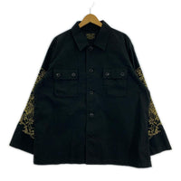 長袖シャツ ×TimLehi ARMY SHIRT M ブラック