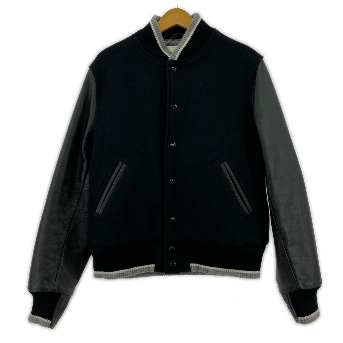 ジャケット GOLDEN BEAR コラボ スタジャン(L) ブラック L ブラック