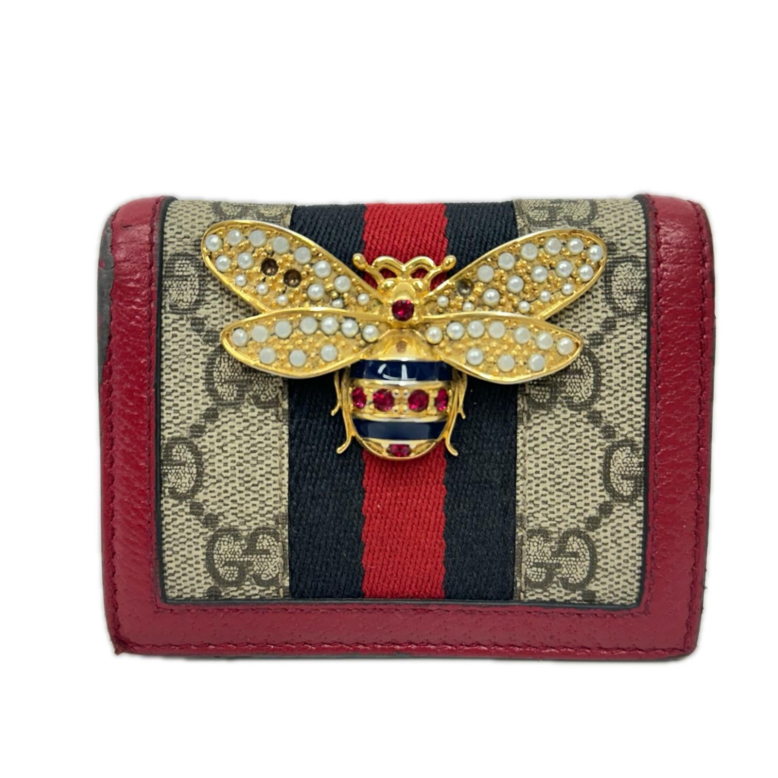 GUCCI/クイーンマーガレット/コンパクトウォレット