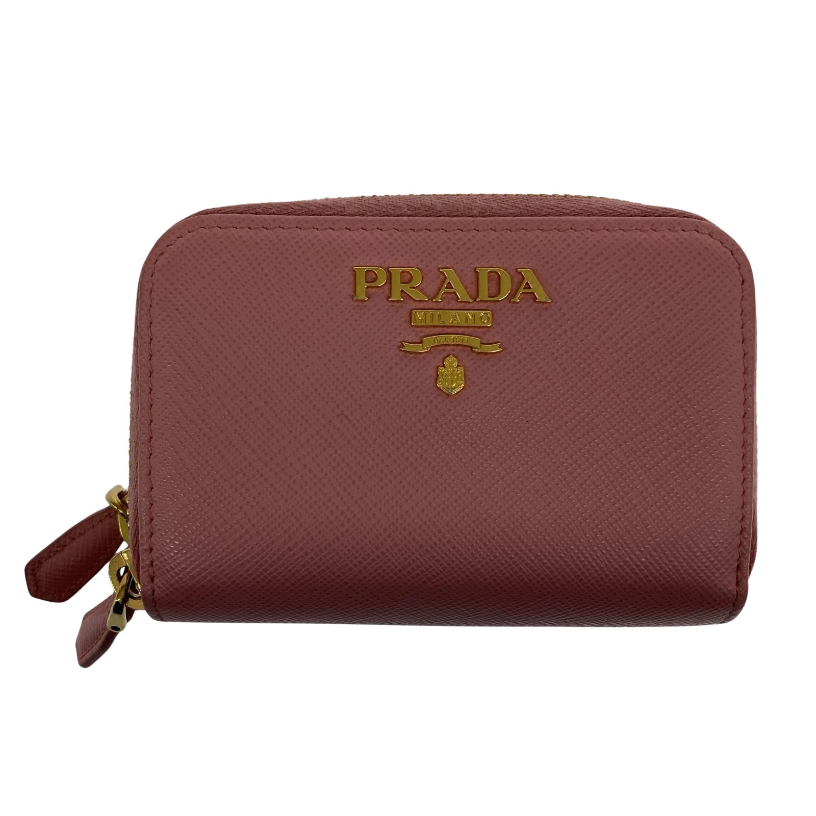 PRADA コインケース ピンク 107 F