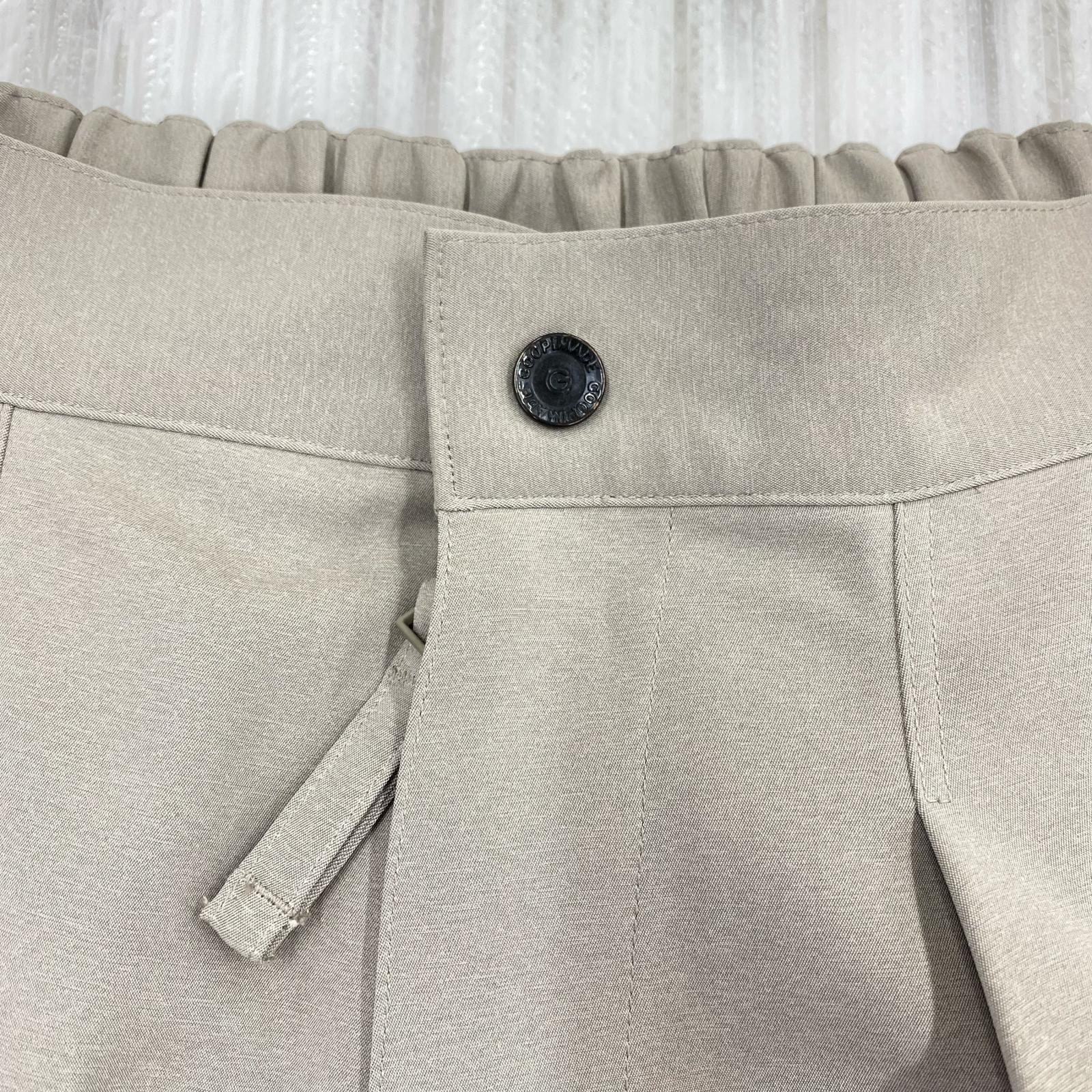 パンツ GOOPi MADE ドローストリング3Dカーゴパンツ グレー (3) グレー
