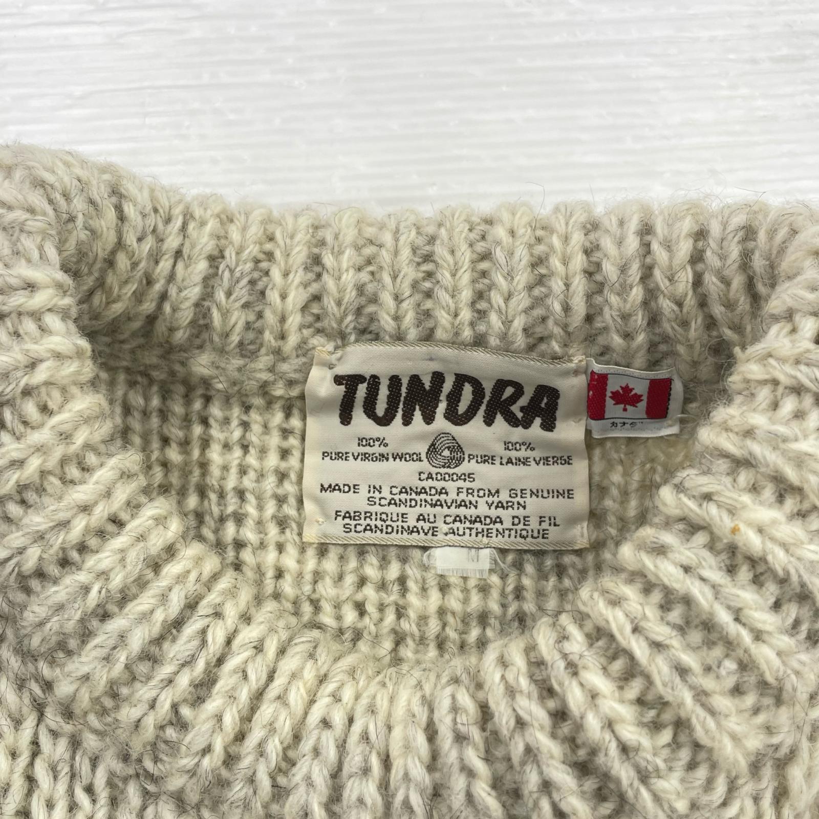 ニット TUNDRA セーター M ベージュ