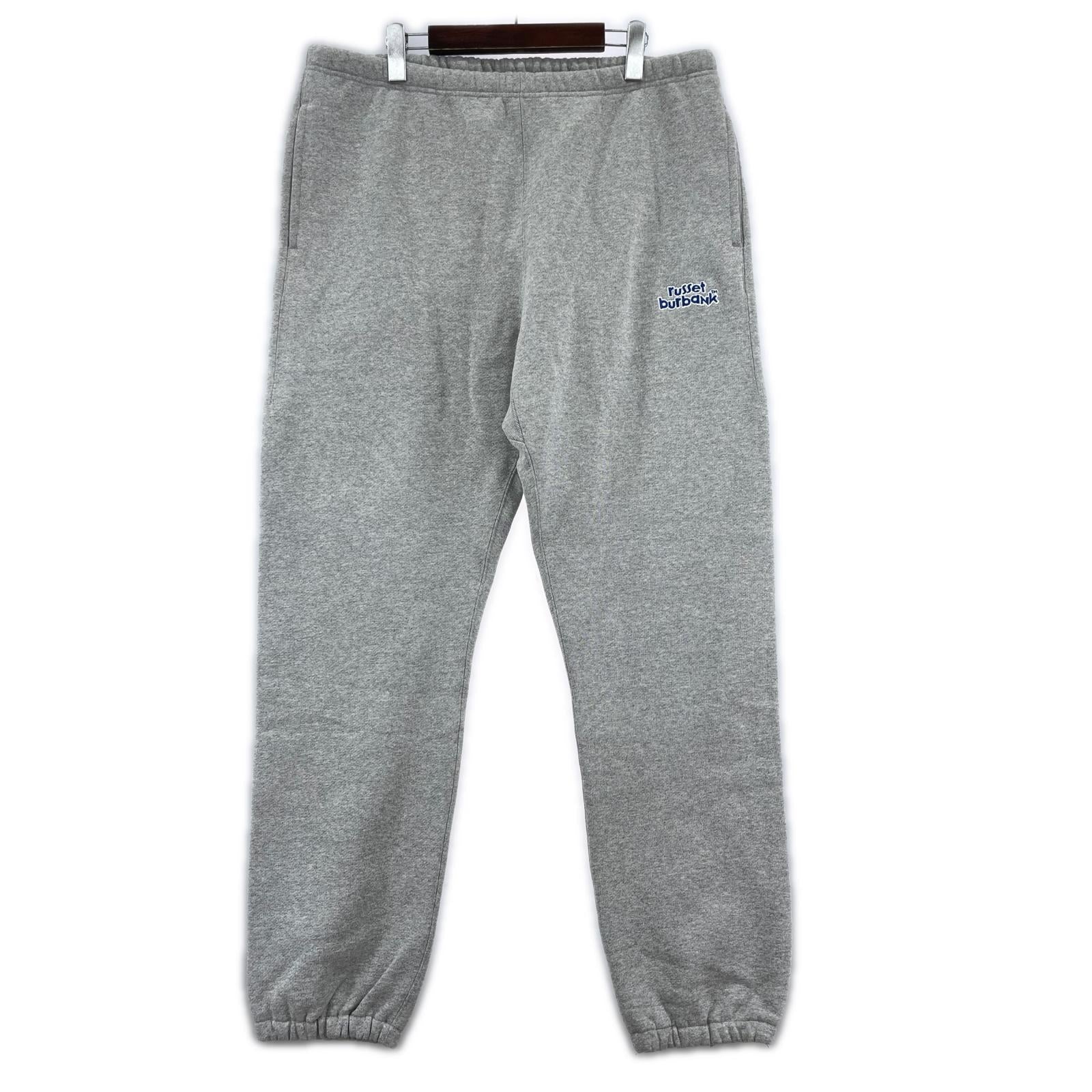パンツ Russet burbank ロゴスウェットパンツ XXL グレー グレー