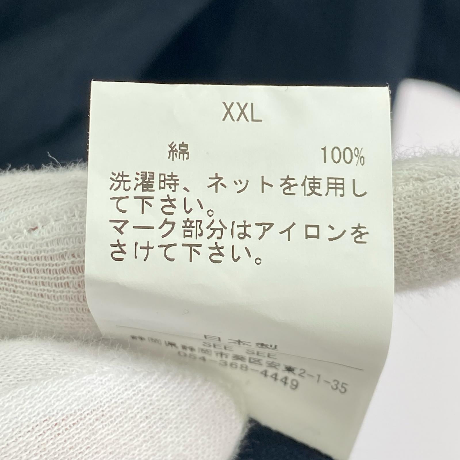 半袖Ｔシャツ SEE SEE SUPER BIG FLAT W DS XXL 黒 ブラック