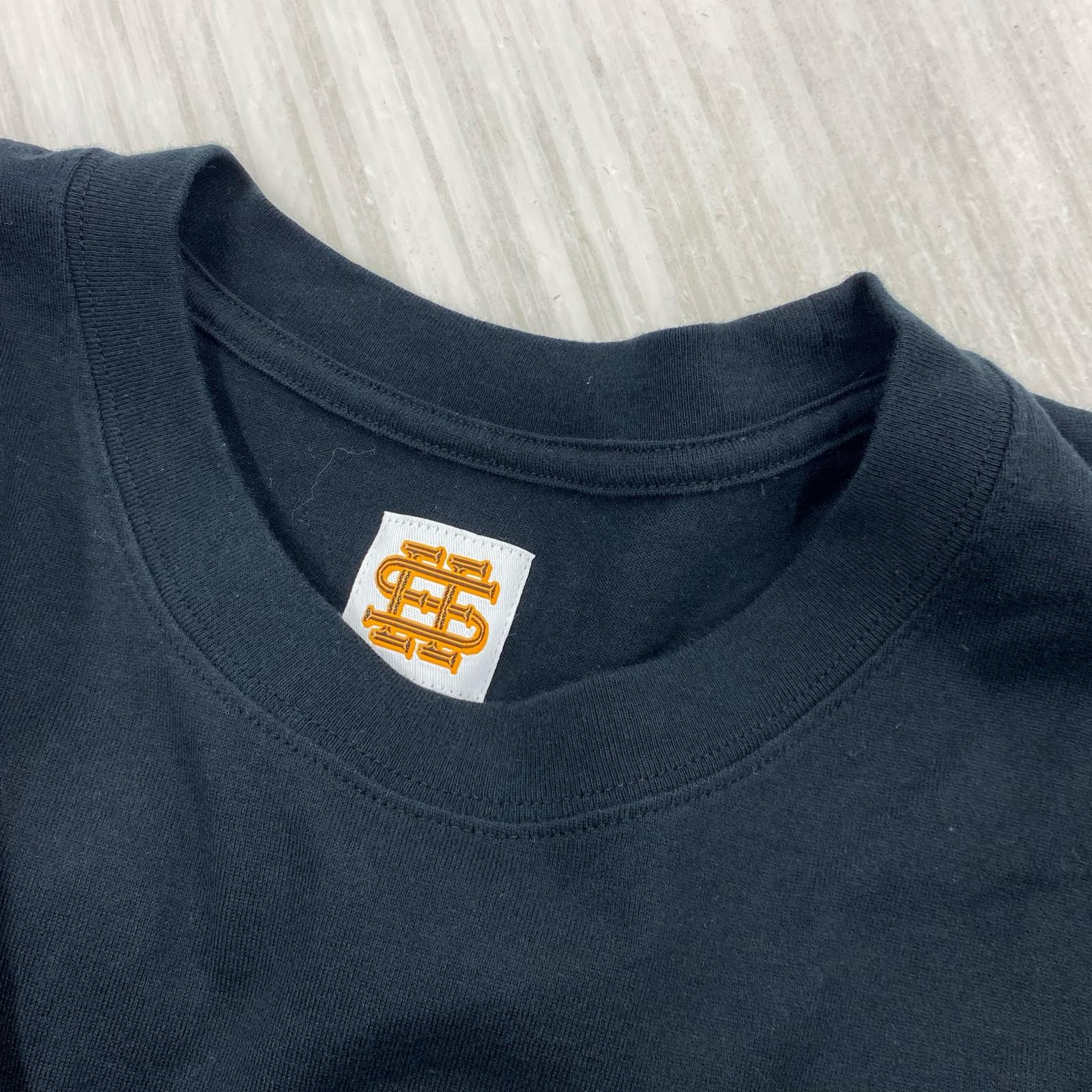 半袖Ｔシャツ SEE SEE SUPER BIG FLAT W DS XXL 黒 ブラック