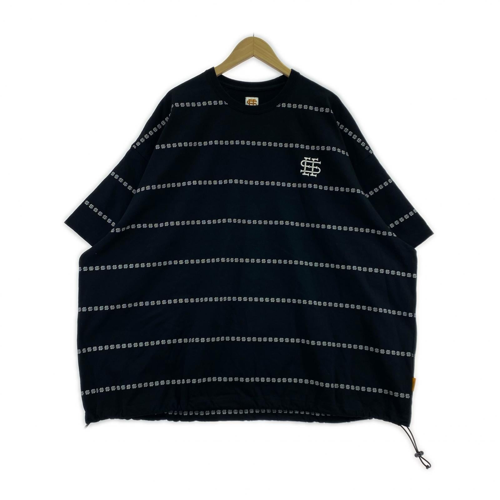 半袖Ｔシャツ SEE SEE SUPER BIG S LOGO BO DS XXL 黒 ブラック