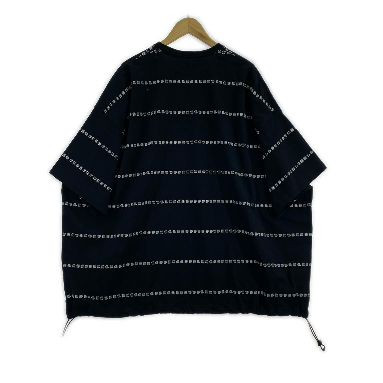 半袖Ｔシャツ SEE SEE SUPER BIG S LOGO BO DS XXL 黒 ブラック