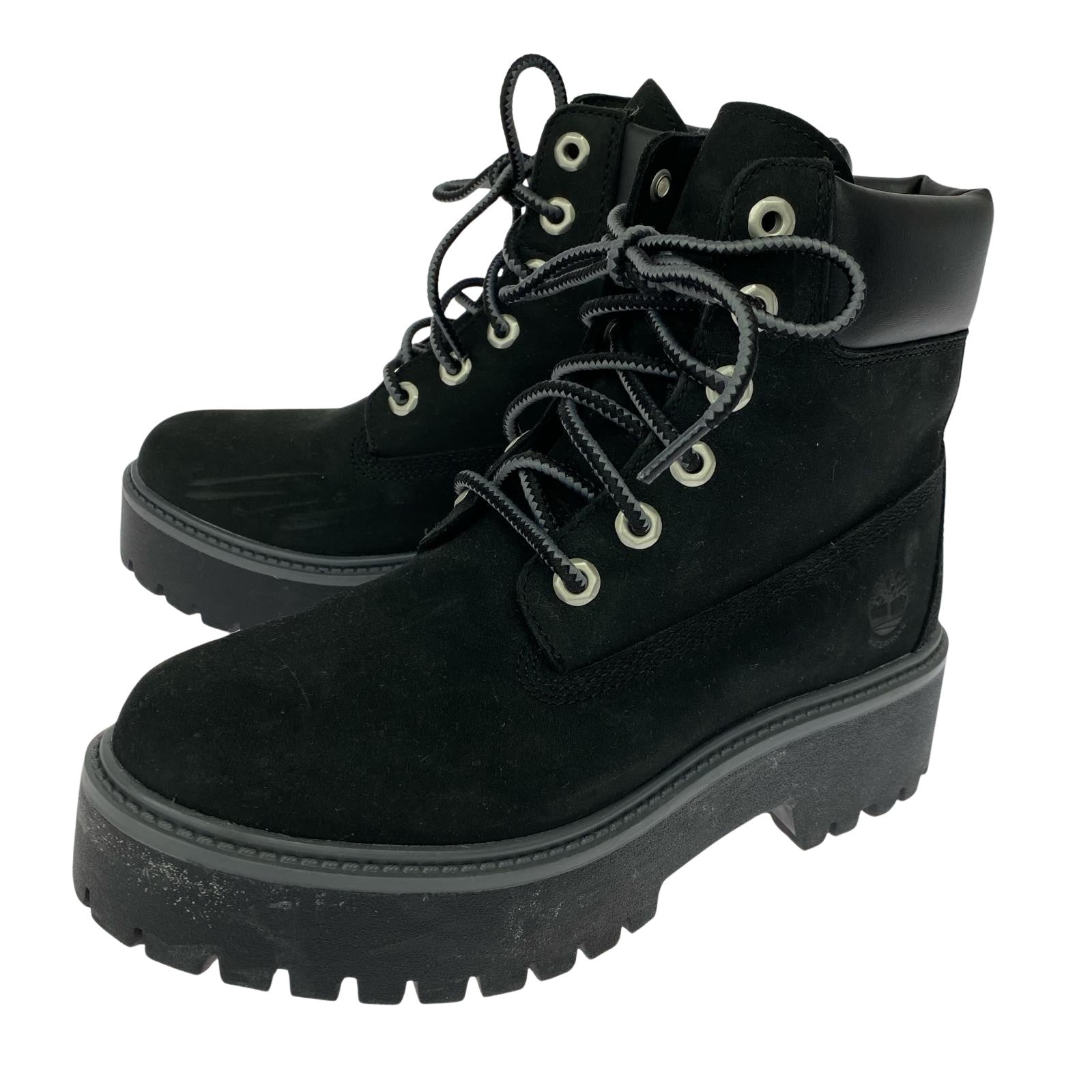 ブーツ STONE STREET 6 IN LACE WATERPROOF (24.5) 24.5cm (US6 1/2 UK6 EU39) ブラック