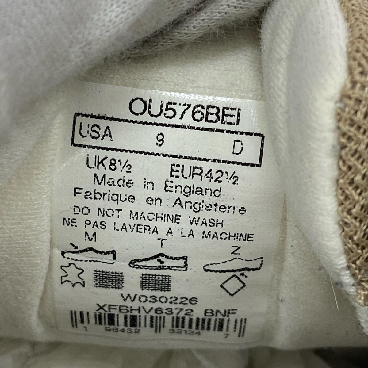 スニーカー OU576BEI 27cm