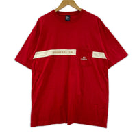 半袖Ｔシャツ 90s プリントS/Sカットソー　赤 L レッド