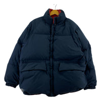 ダウンジャケット REVERSIBLE BLOUSON ネイビー/レッド (L)
