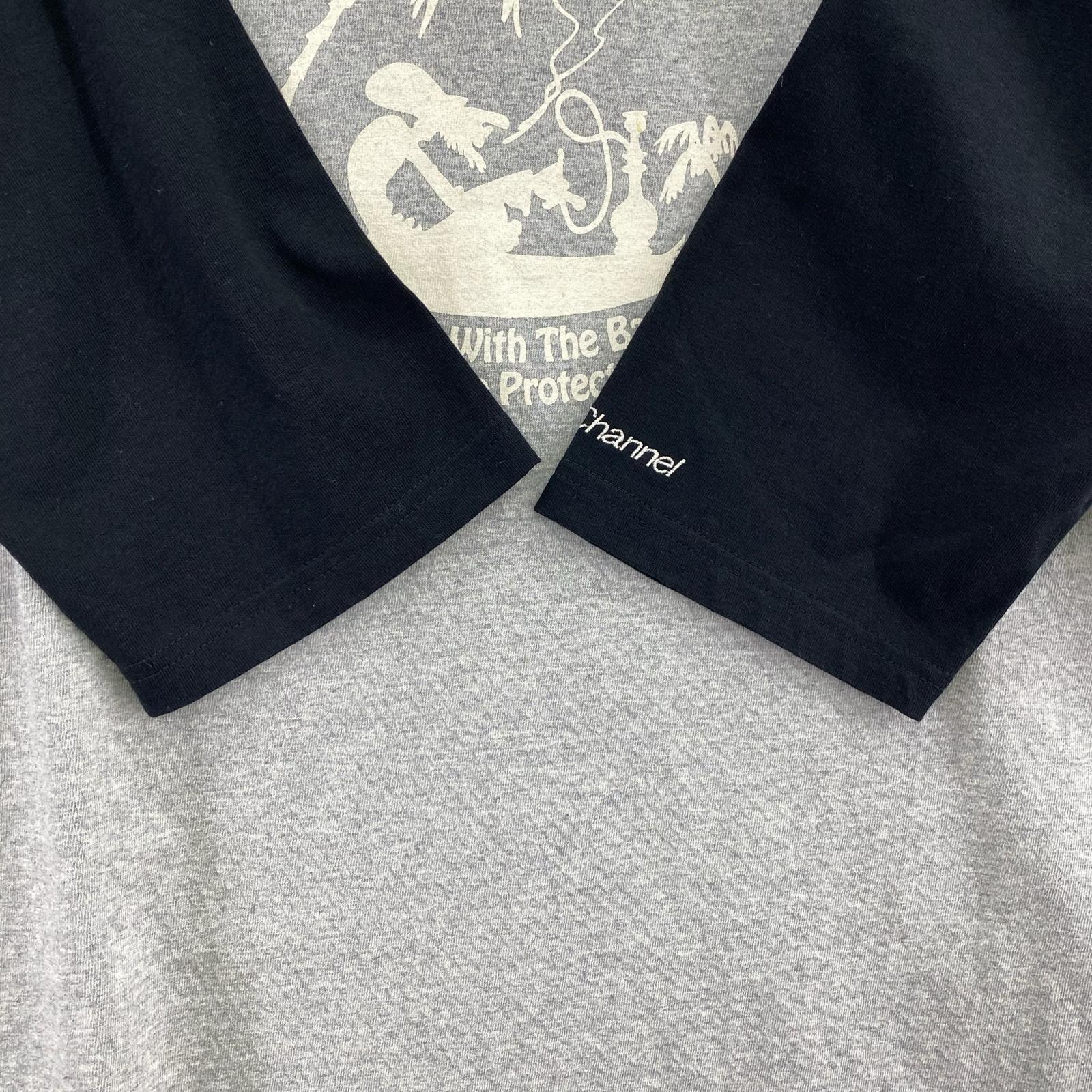 半袖Ｔシャツ Back Channel ラグランS/Sカットソー XL グレー LL