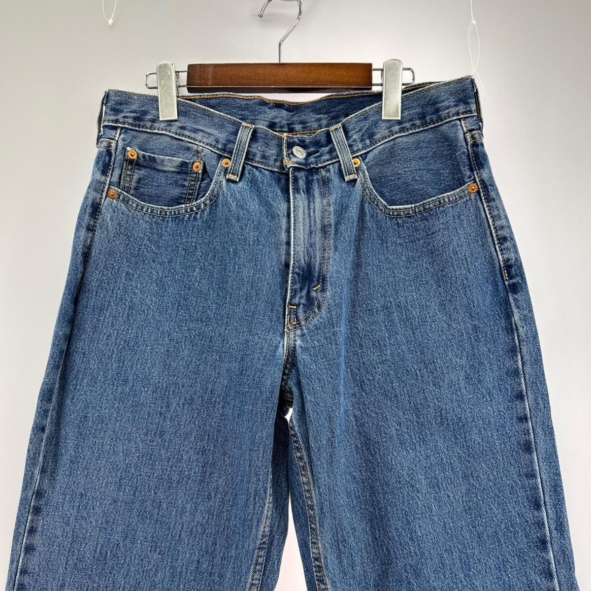 デニムパンツ ﾃｰﾊﾟｰﾄﾞﾊﾞｷﾞｰﾊﾟﾝﾂ　550-4834