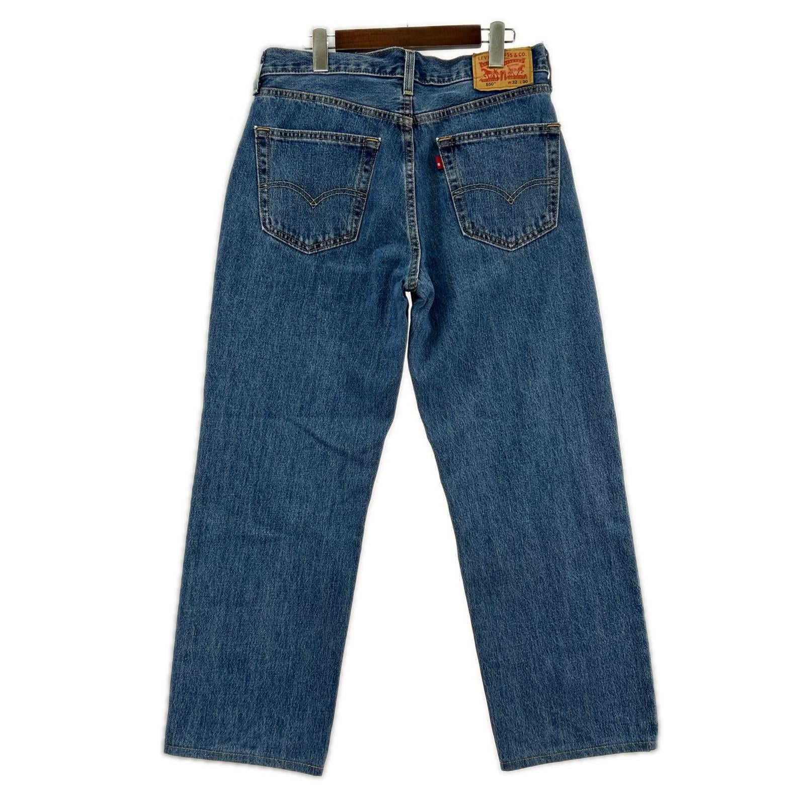 デニムパンツ ﾃｰﾊﾟｰﾄﾞﾊﾞｷﾞｰﾊﾟﾝﾂ　550-4834