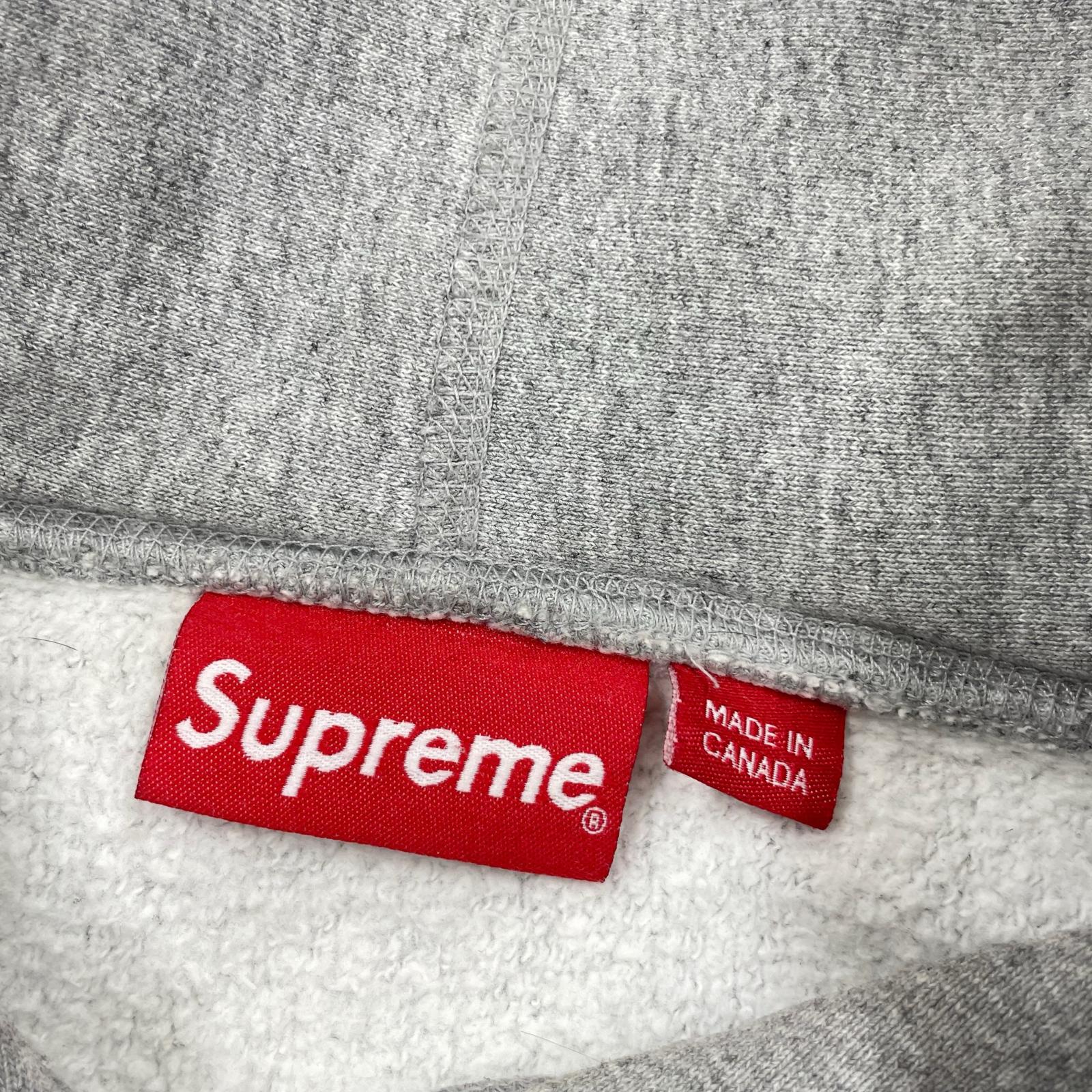パーカー Supreme 17ss MultiColor ClassicLogo Sweatshirt グレー (S) S グレー