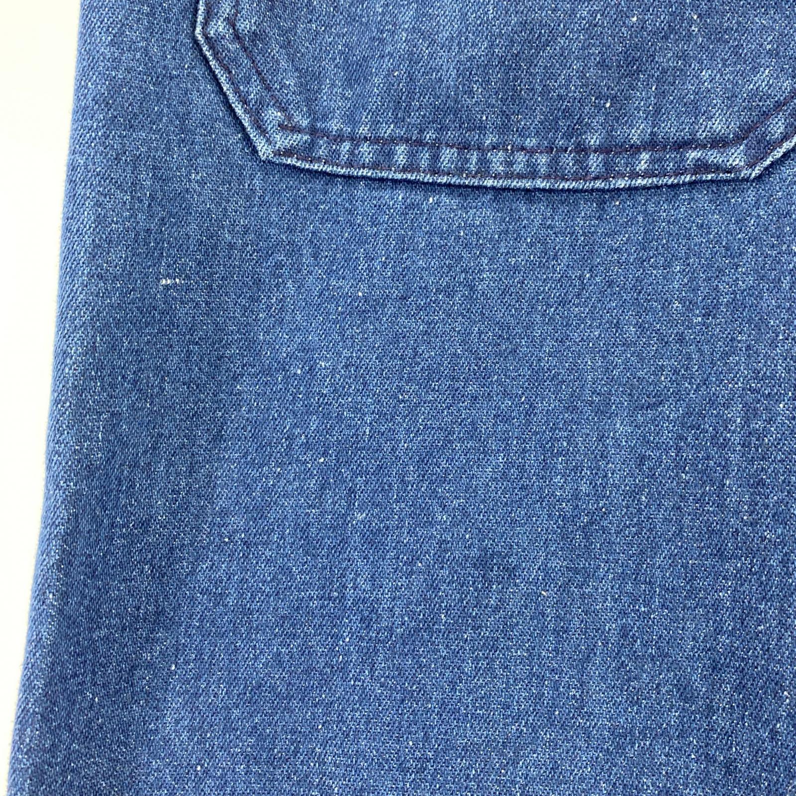 デニムパンツ US NAVY デニムセーラーパンツ W34 34 ブルー