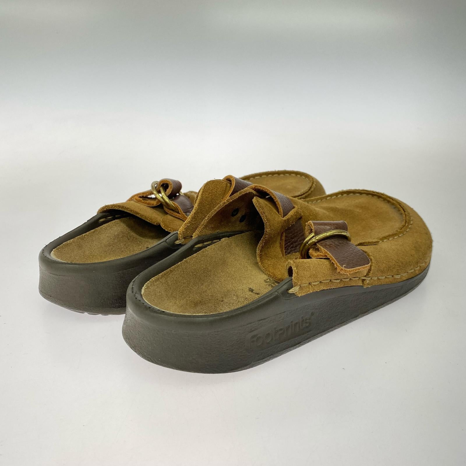シューズ Footprints モカシンサンダル　42 27cm (US9 UK8 1/2 EU44) ベージュ