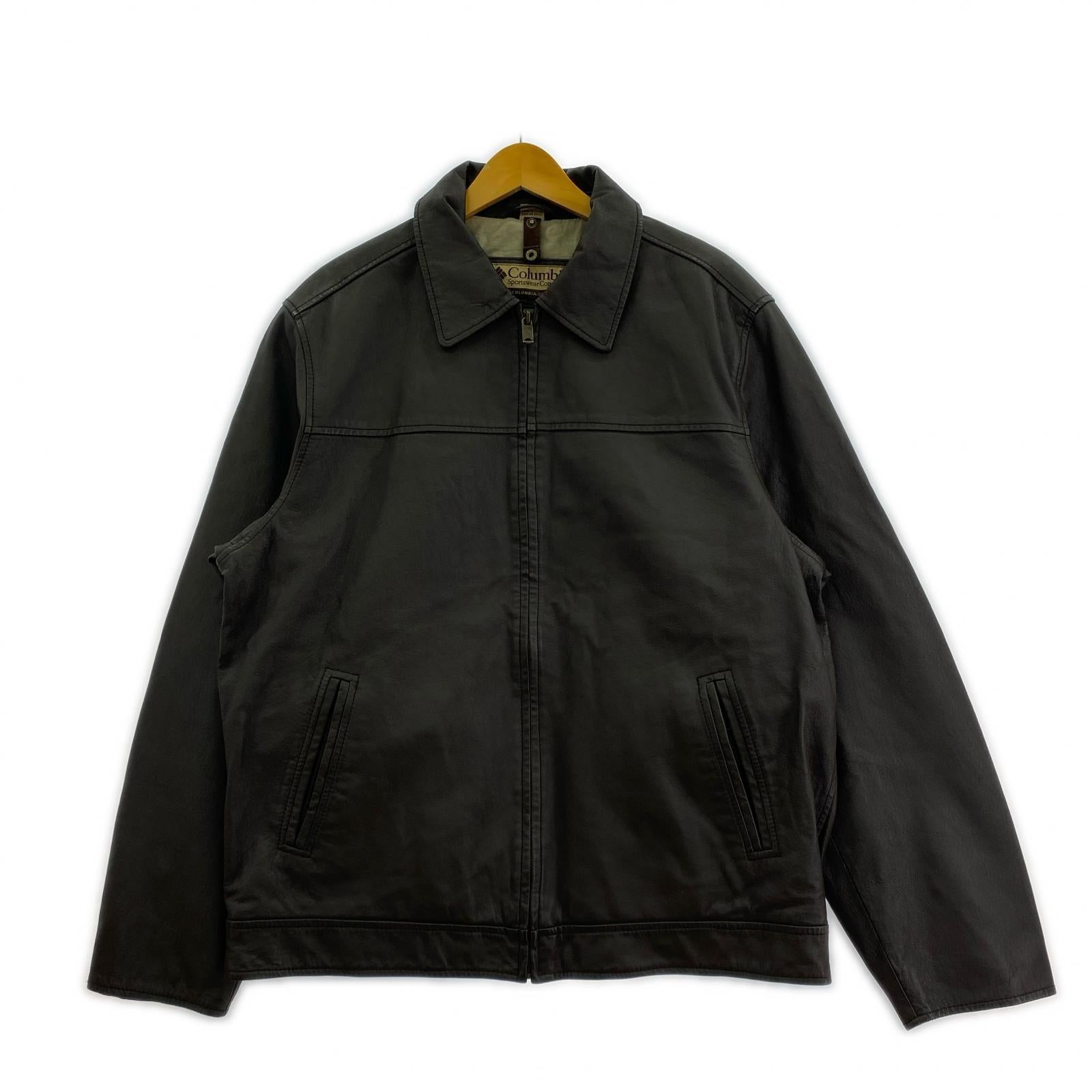 レザージャケット 00s ブラウン （L) L ブラウン