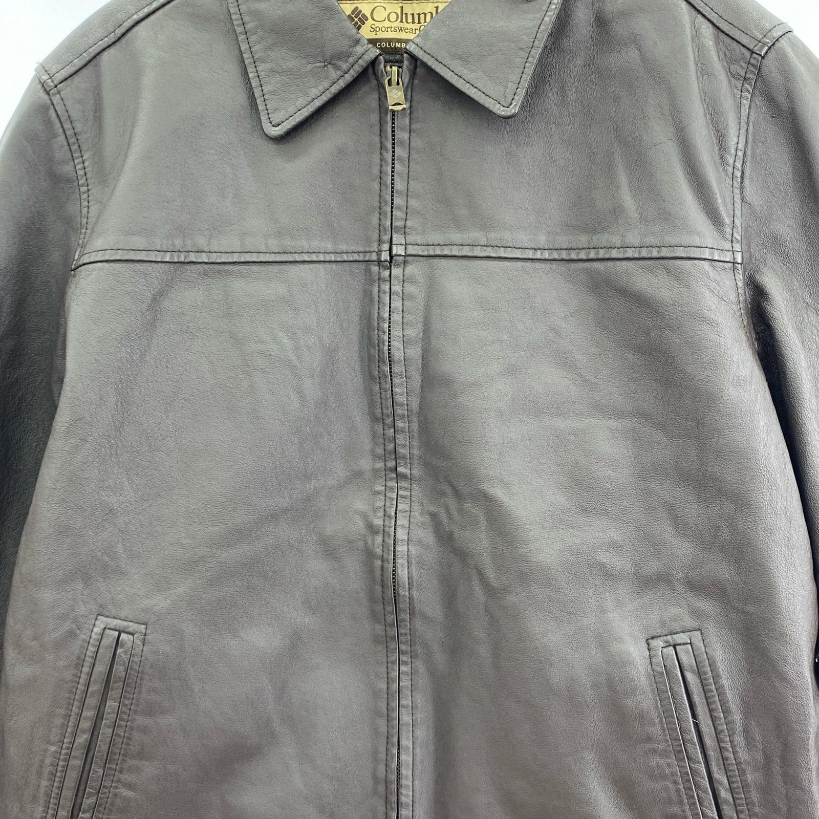 レザージャケット 00s ブラウン （L) L ブラウン