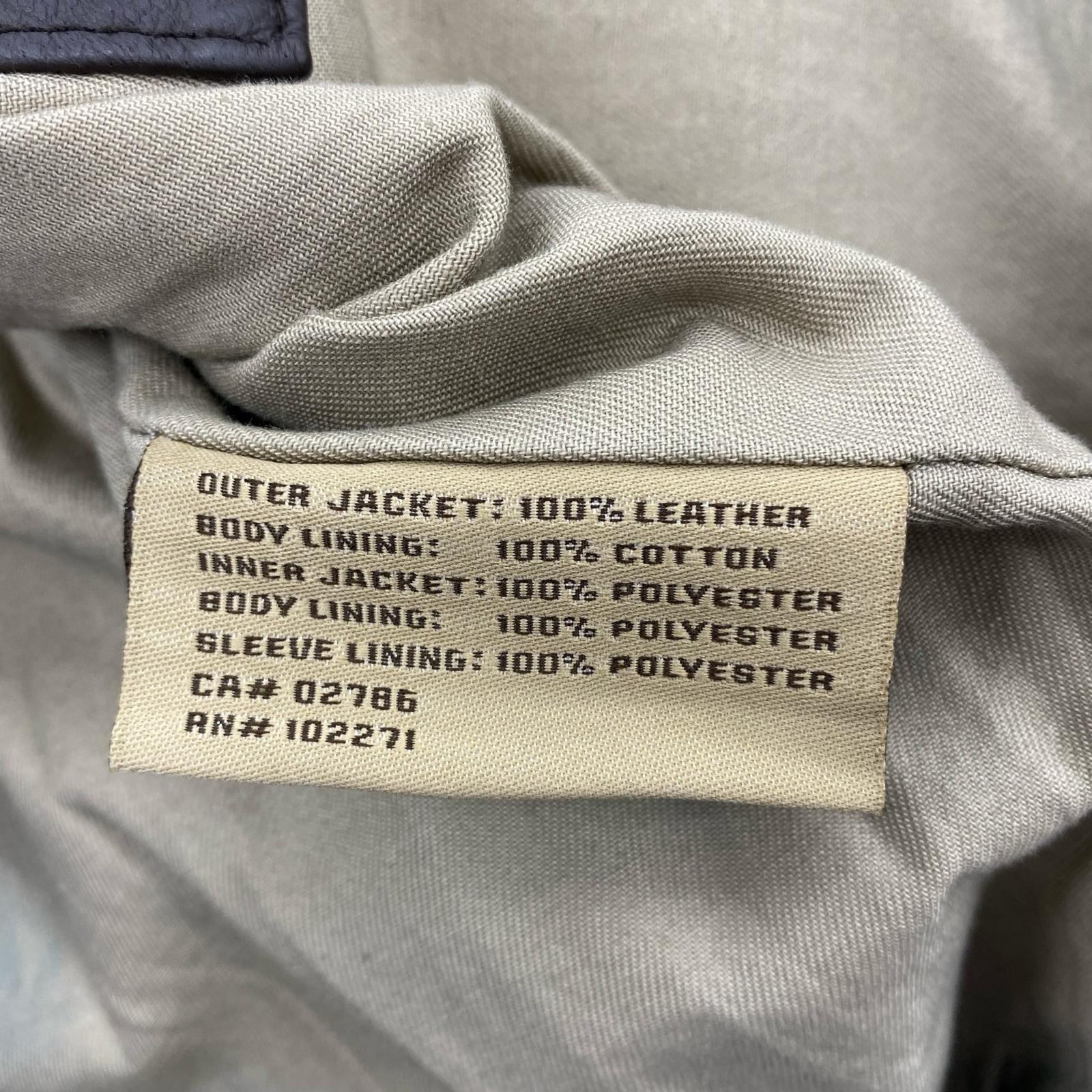 レザージャケット 00s ブラウン （L) L ブラウン