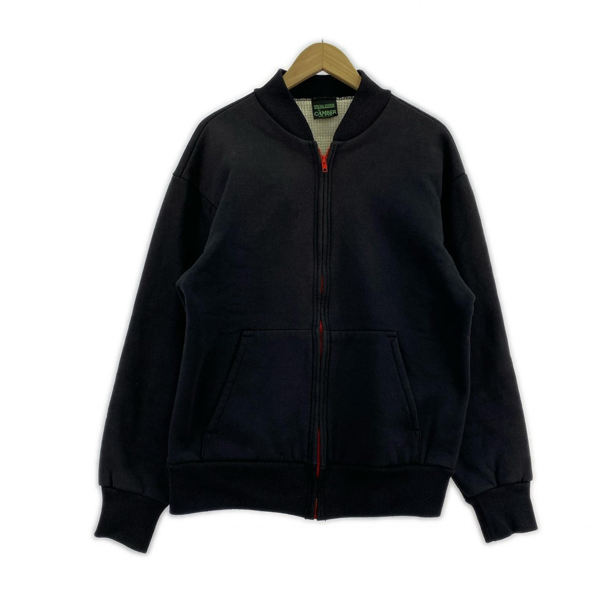 ジャケット 裏地サーマル  USA製 sizeM ネイビー M ネイビー